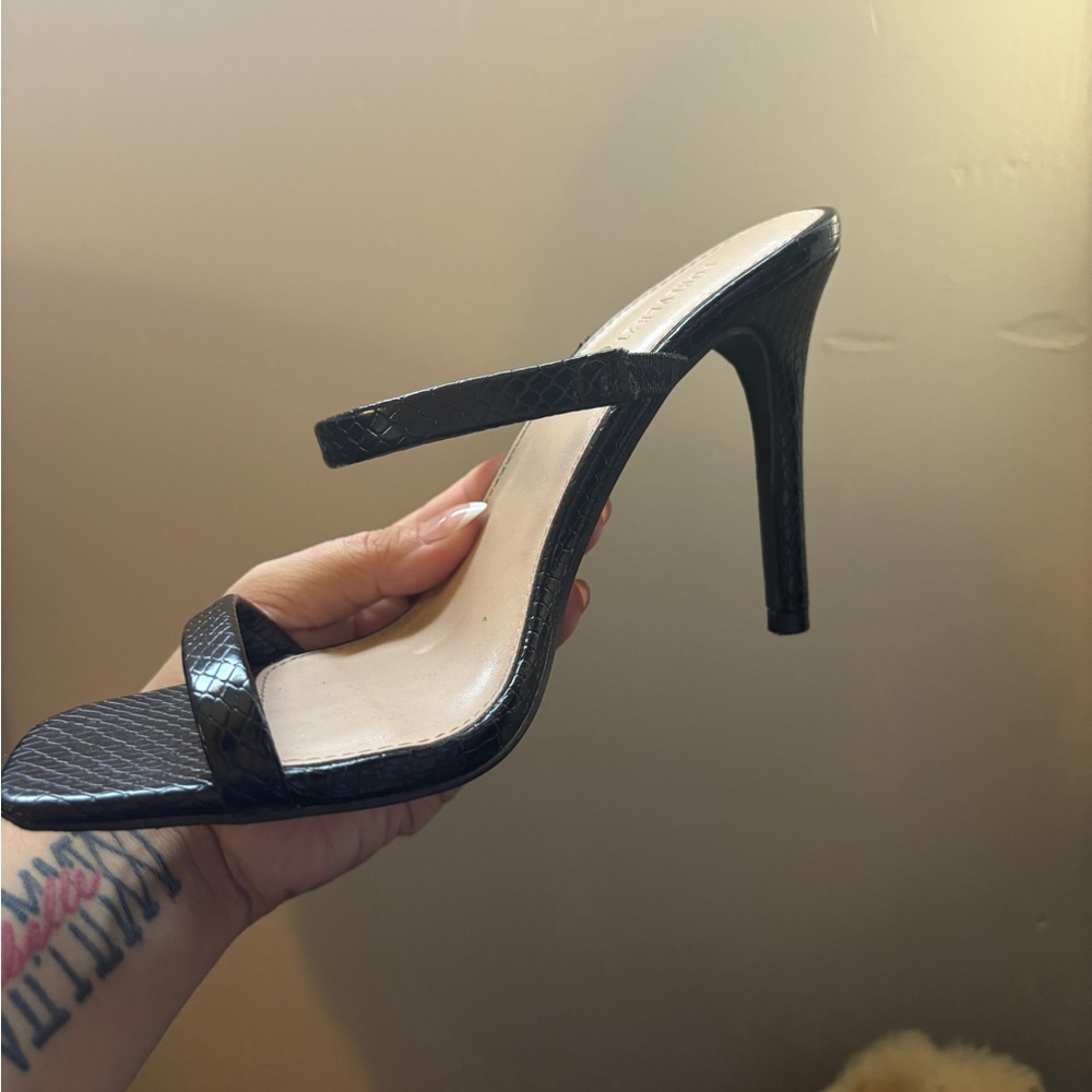 Black heels